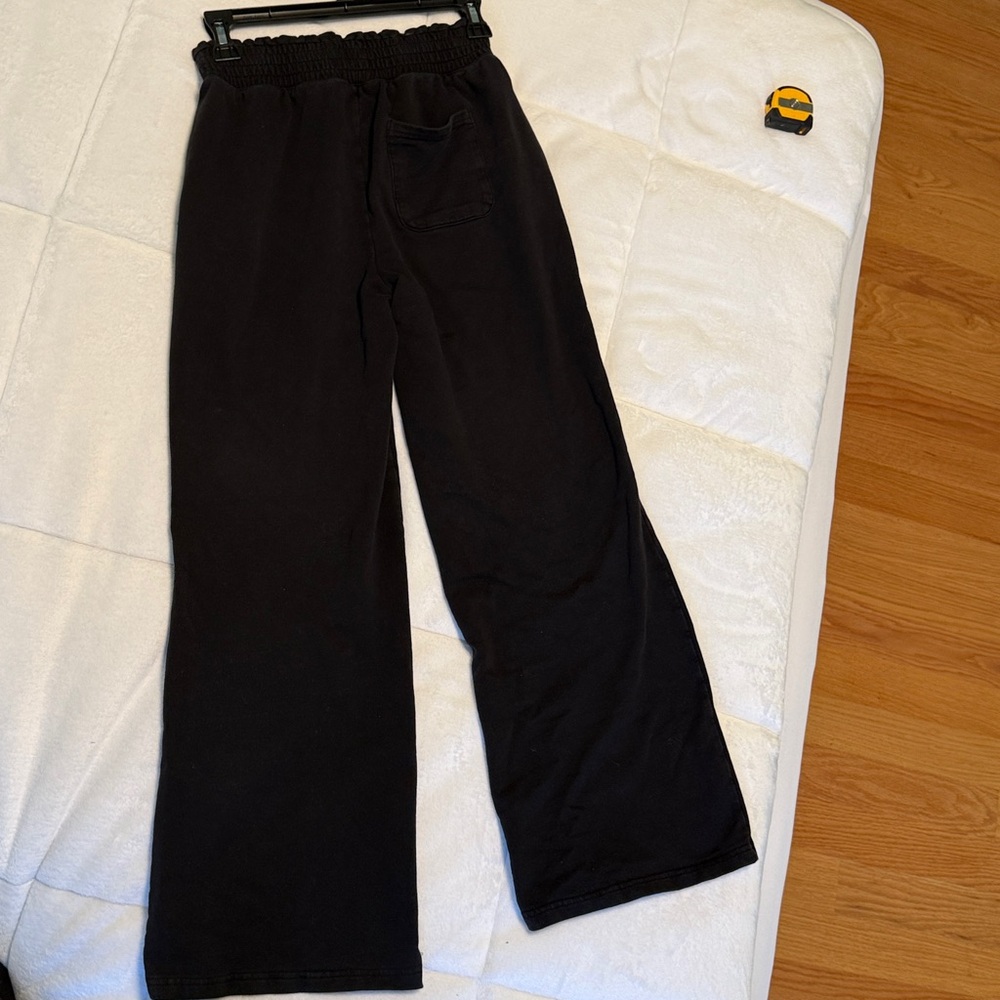 Fleece short Wide-Leg Pants - Picture 2 of 4